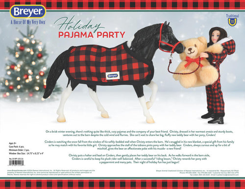 Breyer Horses Holiday Pajama Party Set