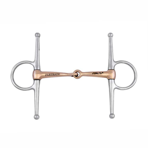 Metalab Full Cheek Copper Snaffle Bit