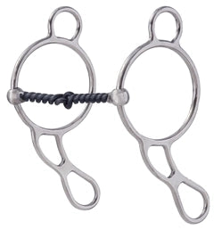 SS Wonder Gag Bit 5 in. SI Twist Wire Snaffle