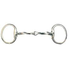 FG Eggbutt Snaffle Slow Twist